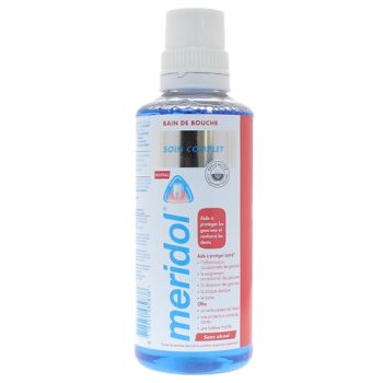 Mundspülung Komplettpflege Meridol - Flasche mit 400 ml