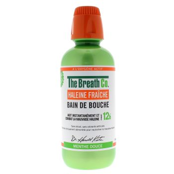 Mundspülung frischer Atem süße Minze The Breath Co - Flasche 500ml