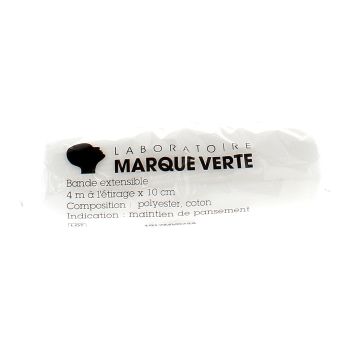 Dehnbare Band 4m x 10cm Laboratoire Marque Verte - 1 Einheit
