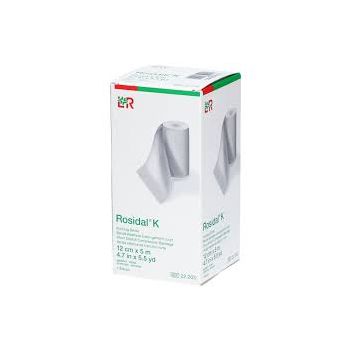 Kurze Dehnungsband Rosidal K Lohmann & Rauscher - ein Band von 12 cm x 5 m