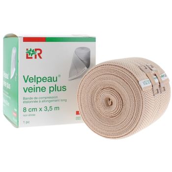 Kompressionsband Velpeau Vene plus leichte Kompression 8cmx3,5m Lohmann & Rauscher - ein Band