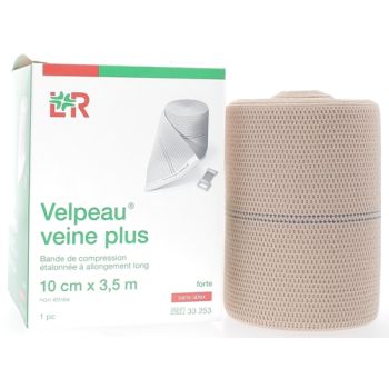 Kompressionsband für Venen, stärker ohne Latex Velpeau - 1 Band 10cmx3,5m