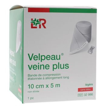 Kompressionsbandage für Venen, leichter ohne Latex Velpeau - 1 Band 10cmx5m