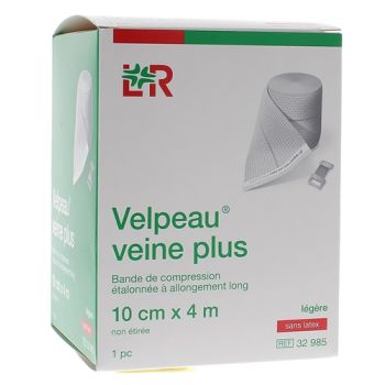Kompressionsbandage für Venen, leichter ohne Latex, Velpeau - 1 Band 10cmx4m