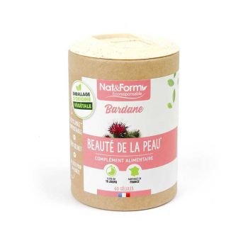 Bardane Ecoresponsable Nat&form - Dose von 60 Kapseln