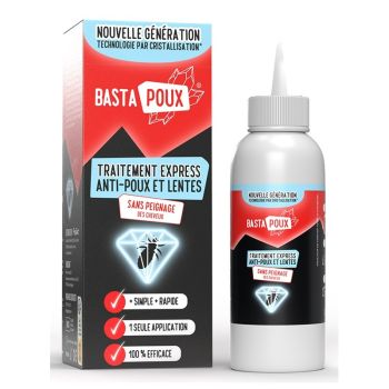 Bastapoux Expressbehandlung gegen L&auml;use und Nissen PediAct - Flasche mit 100 ml