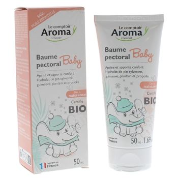 Baby Bio Brustbalsam Le Comptoir Aroma - Balsam von 50 ml