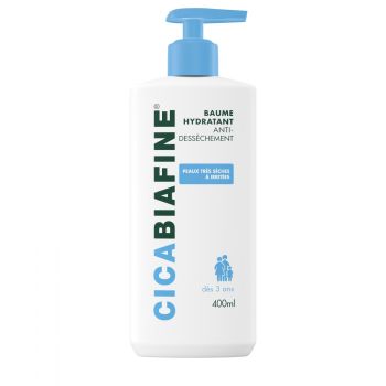 Tägliche feuchtigkeitsspendende Körpercreme Cicabiafine - Pumpflasche mit 400 ml