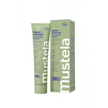 Bio-Universalbalsam mit 3 Avocado-Extrakten Mustela - 75ml Tube