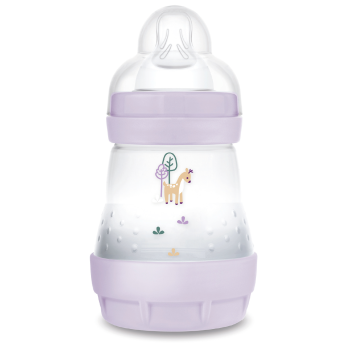 Lila Flasche Easy Start Anti-Kolik 0+ Monate Fluss 1 Mam - Flasche mit 160 ml