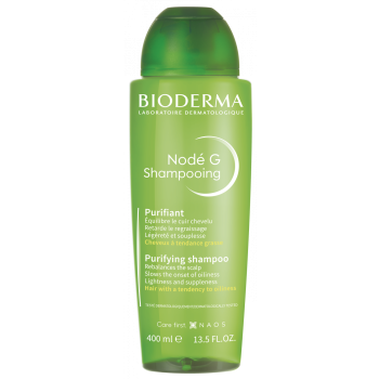 Nodé G reinigendes Shampoo für fettiges Haar Bioderma - Flasche mit 400 ml
