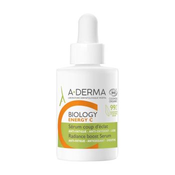 Biologie Energie C Serum Strahlkraft bio A-Derma - 30ml Tropfflasche