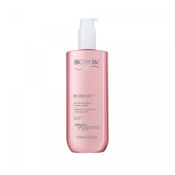 Biosource Sanfte Reinigungsmilch Biotherm - Pumpflasche mit 400ml