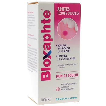 Bioxaphte Mundspülung Bausch Lomb - Flasche mit 100 ml