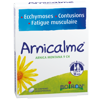 Arnicalme Tabletten Boiron - Prellungen, Beulen, blaue Flecken - 40 Tabletten