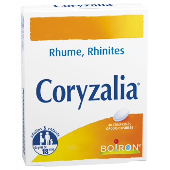 Coryzalia orodispersible Tabletten - Packung mit 40 Tabletten