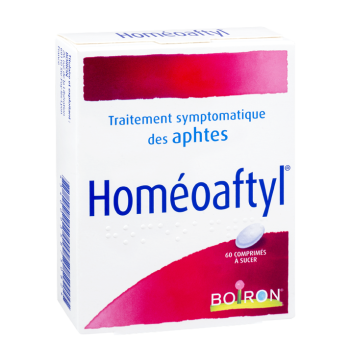Homéoaftyl Lutschtabletten Boiron - Packung mit 60 Tabletten