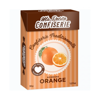 Orangenbonbons Meine kleine Süßwaren - Box mit 36,5 g