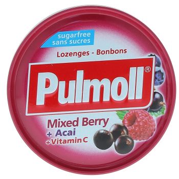 Fruchtbonbons ohne Zucker Pulmoll - 45 g Dose