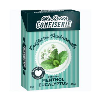 Menthol-Eukalyptus-Bonbons Meine kleine Süßigkeit - Dose mit 36,5 g