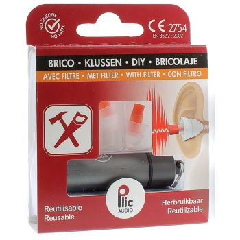 Ohrstöpsel Brico Plic Audio - 1 Paar