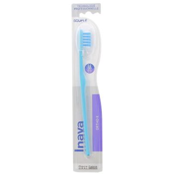 Zahnbürste weich 20/100 Ortho-X Inava - Farbe Blau