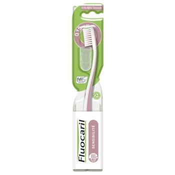 Extra-weiche Zahnbürste Sensibilität Fluocaril - eine Zahnbürste