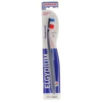 Weiche Zahnbürste Die kleine Französin Elgydium - 1 Zahnbürste