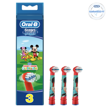 Ersatzbürsten Disney Stages Power Oral-B - 3 Bürsten