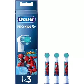 Ersatzb&uuml;rsten Spiderman Oral-B - 3 B&uuml;rsten