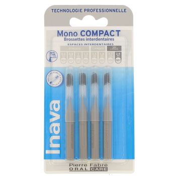 Interdentalbürsten Mono kompakt 2,6 mm ISO7 Inava - 4 Interdentalbürsten