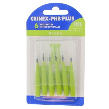 Mikro-Zwischenraumbürsten phb plus Crinex - 6 Bürsten