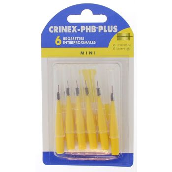 Mini Interdentalbürsten phb plus Crinex - 6 Bürsten
