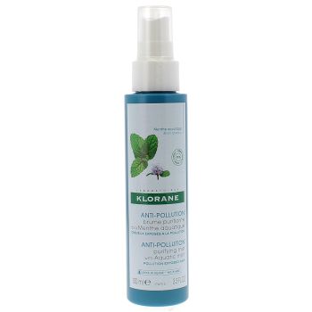 Reinigender Anti-Verschmutzungsnebel mit Wasserminze Klorane - Spray mit 100 ml