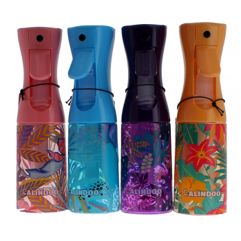 Wiederaufladbarer Wasserzerstäuber mit Mustern Calindoo - 200ml Zerstäuber