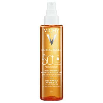 Capital Soleil Unsichtbares Öl Zellschutz SPF50+ Vichy - Spray mit 200 ml