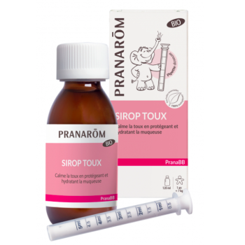 PranaBB Bio Hustensirup Pranarôm - Flasche mit 120 ml