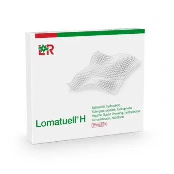 Lomatuell H fetthaltiger Verband Velpeau Lohmann & Rauscher - Schachtel mit 10 Verbänden