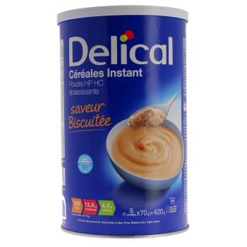 Instant-Cerealien mit Keks-Geschmack Delical - 420g Glas