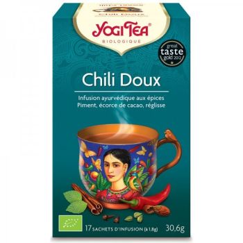 BIO Yogi Tee Süßer Chili - 17 Teebeutel Box