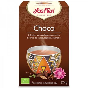 Choco BIO Yogi Tea - Box mit 17 Beuteln