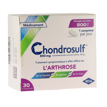 Chondrosulf 800mg Ibsa - Packung mit 30 Tabletten