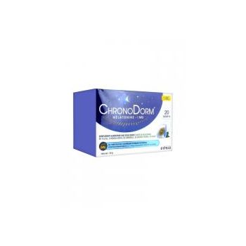 ChronoDorm Melatonin 1 mg Iprad Gesundheit - Packung mit 20 Beuteln