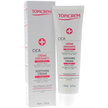 Cica beruhigende reparierende Creme Topicrem - Tube mit 100 ml