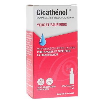 Cicathénol Augentropfen - Spray von 17 ml