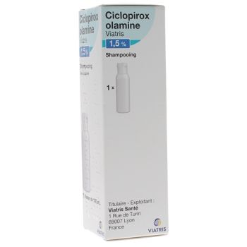 Ciclopirox Olamine Viatris 1,5% Shampoo - Flasche mit 100ml
