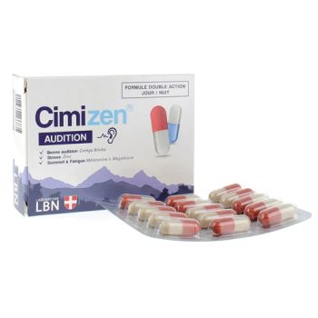 Cimizen Audition Tag & Nacht Labor LBN - Packung mit 60 Kapseln