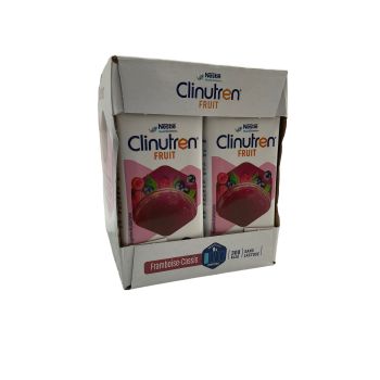 Clinutren Fruchtgeschmack Himbeere Johannisbeere - 4 Packungen à 200 ml