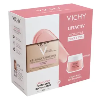 Neovadiol Rosé Platinum revitalisierendes Stärkungsset von Vichy - Set mit 2 Produkten