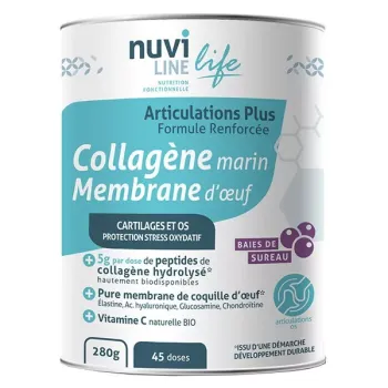 Meereskollagen Eierschale Gelenke plus Nuviline - 280g Dose